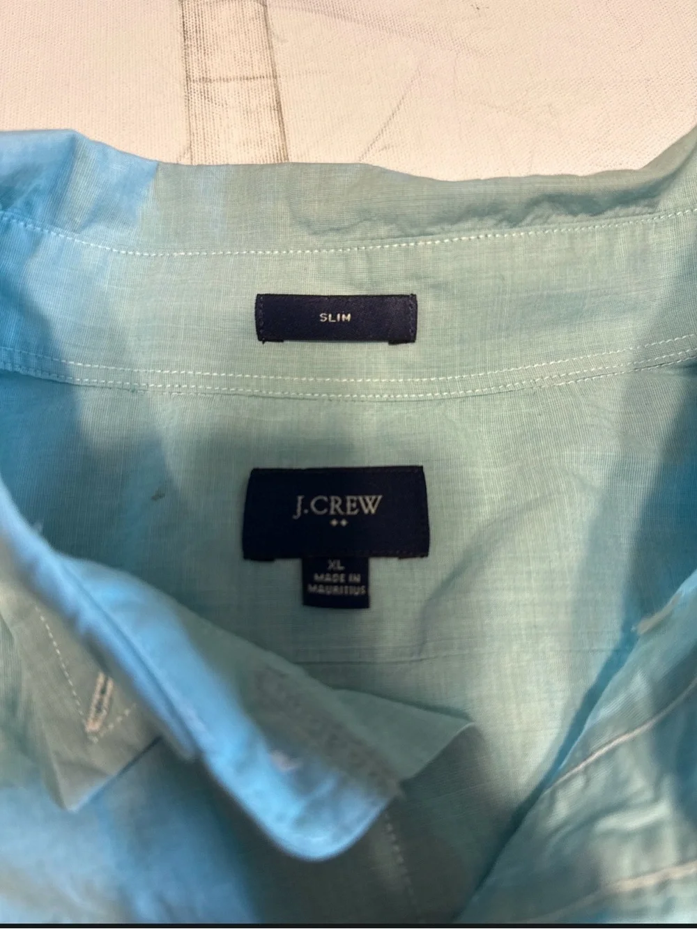 J. Crew Pale Blue Long-Sleeve Button-Down Shirt